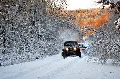 Off-roading in the snow presents a completely unique set of challenges
