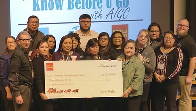 American Indian Graduate Center Receives Million Dollar Grant From   American Indian Graduate Center Know Before U Go Event 