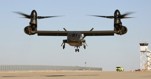 Spirit AeroSystems designed and built fuselage flies for the first time with Bell V-280