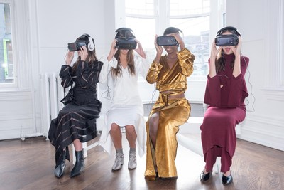 Sid Neigum VR presentation at RE\SET™ 2016. Photo credit: Kalen Hayman (CNW Group/Toronto Fashion Week)