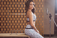 Fabletics Black Demi Lovato Confident Workout Leggings Size S