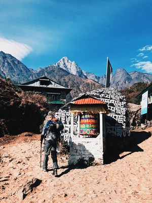 The trek to Everest Base Camp is a fitness challenge especially when taking your own equipment. (Going without porters) (CNW Group/The Adventure Faktory)