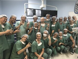 Première implantation clinique réussie de la valve pulmonaire implantée par cathéter VenusP-Valve complétée avec succès au Brésil