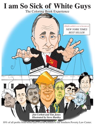 Ironic Adult Coloring Book: 'I am So Sick of White Guys,' Tests the Alt-Right's Sense of Humor Ironic Adult Coloring Book: 'I am So Sick of White Guys,' Tests the Alt-Right's Sense of Humor Image