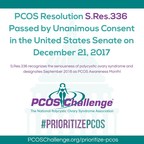 U.S. Senate Unanimously Passes Historic Polycystic Ovary Syndrome (PCOS) Resolution
