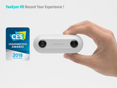 TwoEyes Tech was granted a CES 2018 Innovation Award, which is given to companies that have developed products that meet certain standards of innovation, functionality, design, and other criteria at the world’s largest annual trade show.