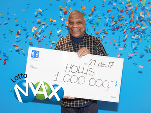 1 000 000 $ - Un Montréalais devient millionnaire grâce au Lotto Max!