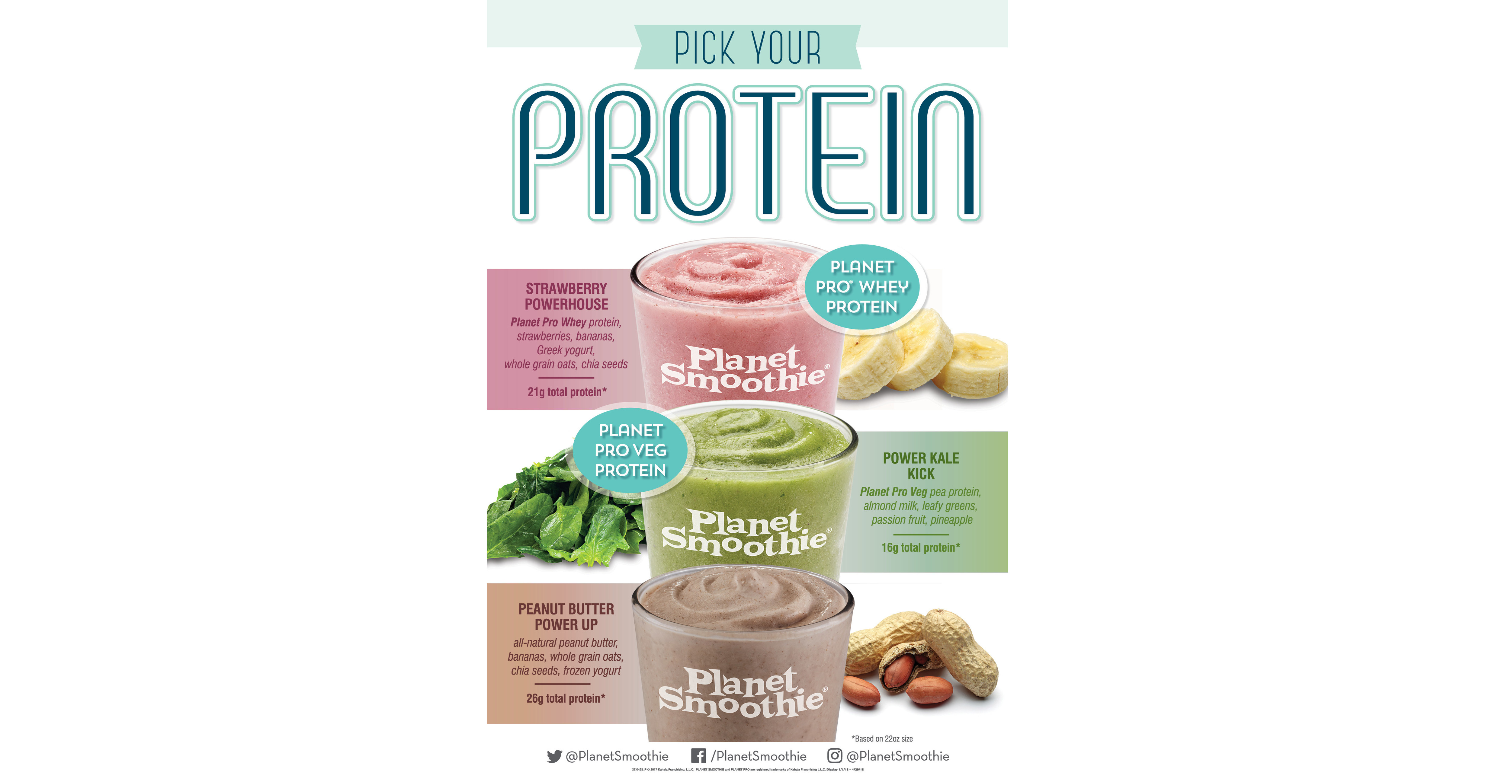 Smoothie Encourages Customers To Pick Your Protein, Featuring