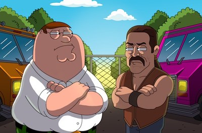 Family Guy: Another Freakin' Mobile Game de Jam City presentando a Danny Trejo
