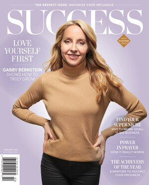 In the February issue of SUCCESS, learn about how speaker, author and spiritual guru Gabby Bernstein overcame her difficult past and learned to let go