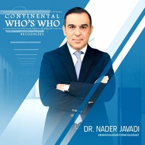 Nader Javadi, MD is recognized by Continental Who's Who