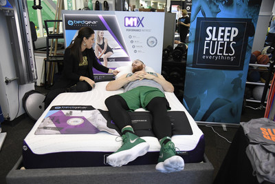 Aron Baynes is fit for his BEDGEAR sleep system