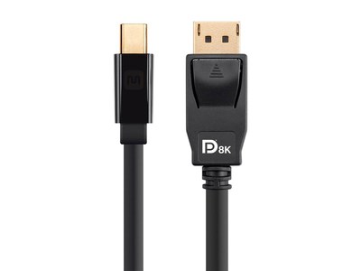 DP8K Certified DisplayPort cables are guaranteed to support HBR3, the highest bit rate supported by DisplayPort version 1.4. Photo courtesy of Video Electronics Standards Association (VESA).
