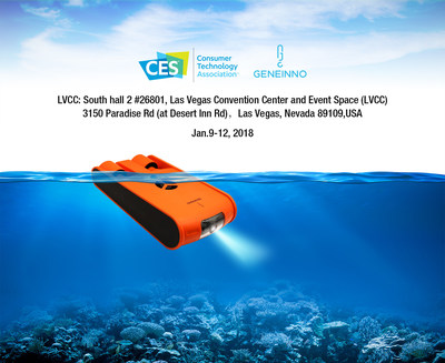 GENEINNO'S Poseidon Drone to Feature at CES 2018, Las Vegas
