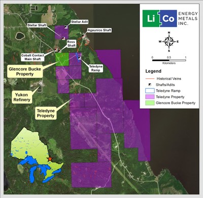 LiCo Energy Metals - Intersects Numerous Commercial Grade Cobalt Zones at Teledyne Cobalt Property Similar To Previously Released Results From its Glencore Bucke Cobalt Property