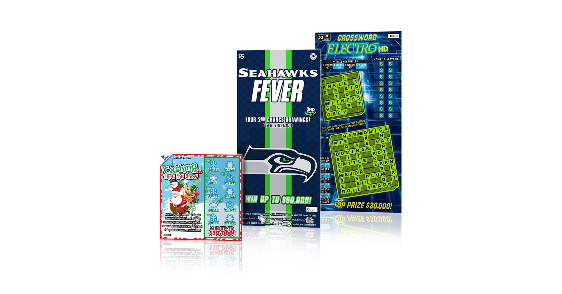 Scientific Games' Next Generation of Lottery Instant Games, HD Games