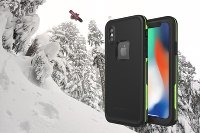 Whether it’s tagging along on a hike, climb, swim or snowboard trip, iPhone X won’t be left in the back seat with FRĒ for iPhone X, now available and ready for action.