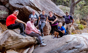 Injured Veterans Connect, Heal During Red Rock Canyon Hike