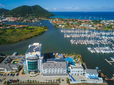 New Luxury Caribbean Dockside Hotel, Harbor Club, Opens in Saint Lucia