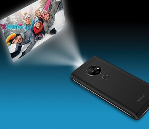 Movi Smartphone With Embedded Pico Projector Showcased at CES 2018