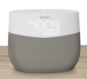 iHome Integrates Sleek New Bedside Speaker System with the Google Assistant
