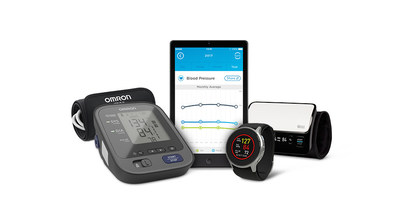 Omron Healthcare debuts first wearable oscillometric wrist monitor, first Blood Pressure Monitor + EKG in the U.S. and new app that stores, tracks and shares more data