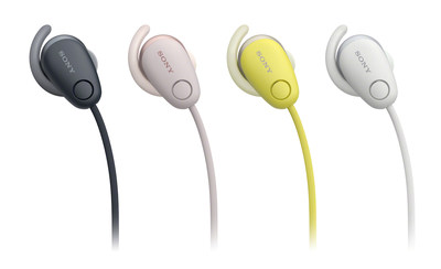 WI-SP600N in-ear headphones let consumers concentrate on their training in a noisy gym environment.