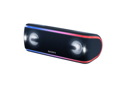 With speaker and flashing strobe lighting effects and line light in multiple colors, the XB41 and its fellow models [2] will liven up any atmosphere by adapting to the music you love to make it feel like you are at a festival or in your favorite club.