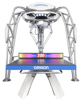 Omron: Sysmac and Delta robot playing ping pong. Well this is just