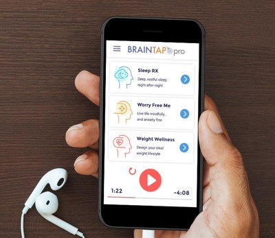 BrainTap is the first of the next generation of mindfulness apps, taking the user through meditative brain-wave states without the user having to actively participate. Traditional meditation or mindfulness apps would take years to achieve what can be accomplished with a few 20-minute BrainTap sessions, and the benefits are long-lasting.