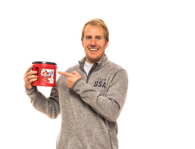 Two-time U.S. Olympic gold medalist alpine skier Ted Ligety, on behlalf of Folgers.