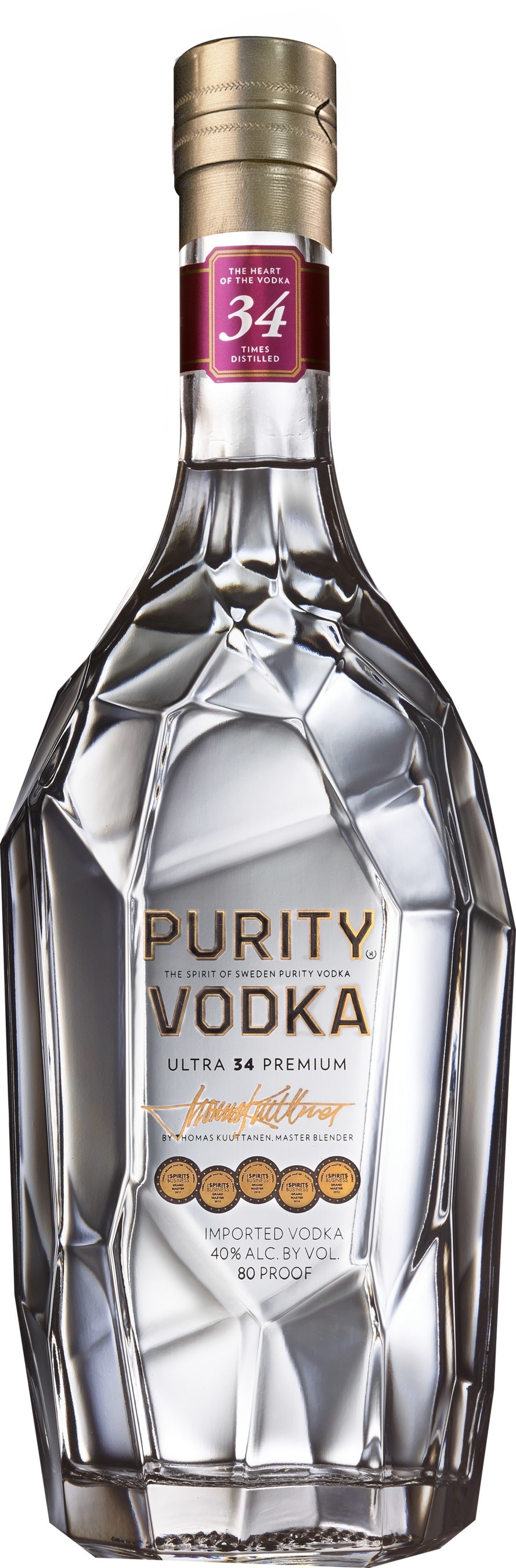 Purity Vodka, the New Undisputed Best Tasting Vodka in the World Makes