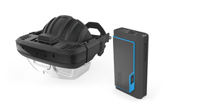 Flex designed augmented reality headset and belt pack reference design