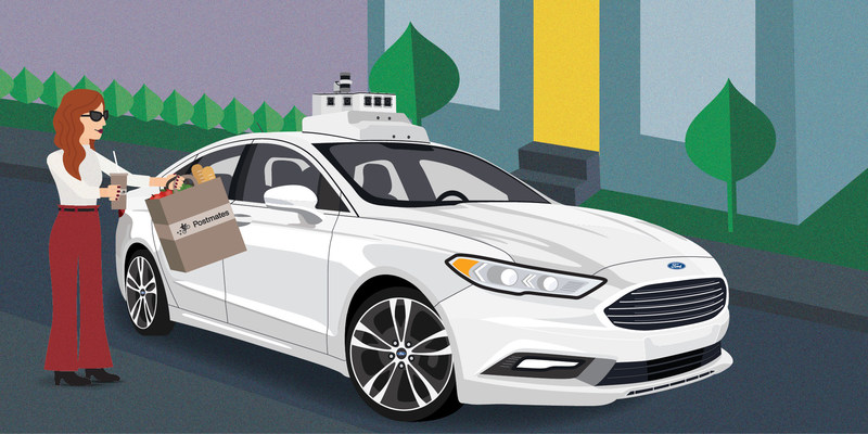 Today, at CES, Ford announced it will partner with Postmates to conduct pilot programs that explore how self-driving technology could change the delivery experience for merchants, customers and communities. The pilot project will test the potential of incorporating Ford’s self-driving vehicles as a part of Postmates deliveries in the future.