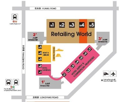 Floor Plan of the Entire Exhibition