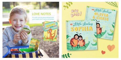 Celebrate Your Children this Valentine's Day with a Personalized Storybook, My Little Lovebug, and Fourteen Matching Love Notes by I See Me! 