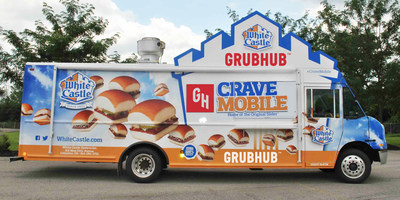 Grubhub and White Castle® partnership kicks off with sweepstakes to win Crave Mobile® food truck delivery during football’s biggest night