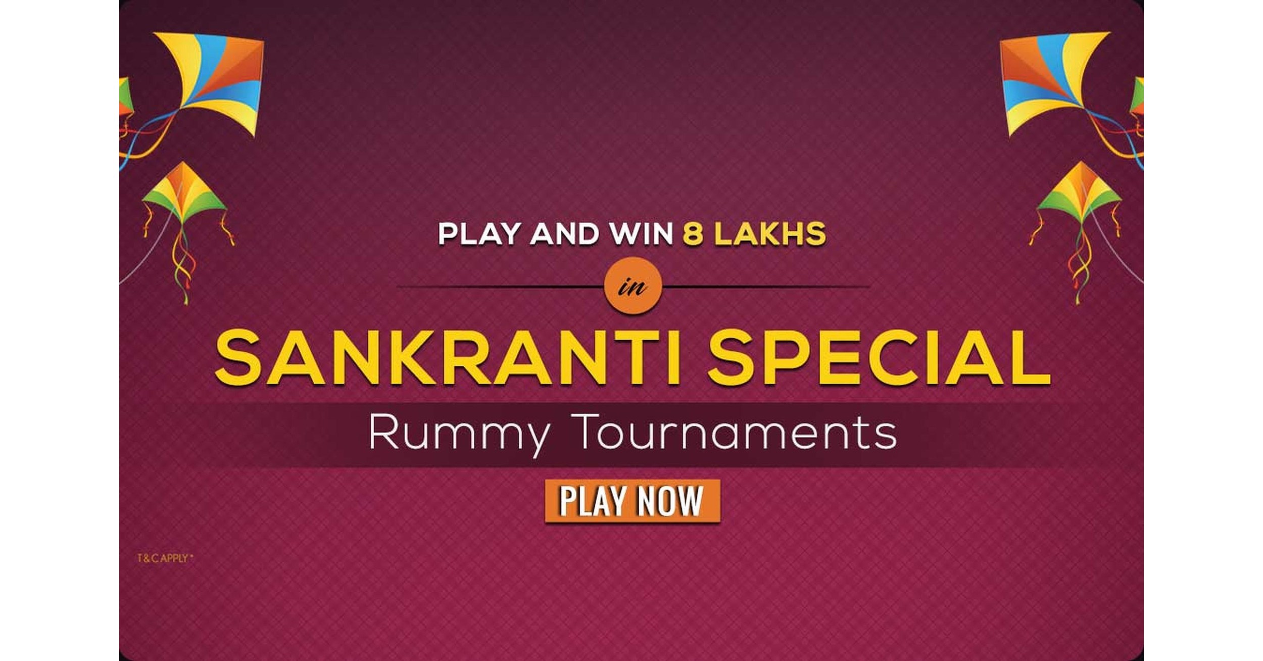 Win Exciting Cash Prize at Adda52 Rummy Sankranti Special Tournament 2018