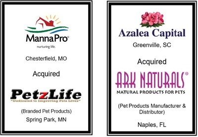 Aleutian Capital Group Closes Two Recent M&A Transactions in the Pet Products Industry