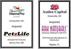 Aleutian Capital Group Closes Two Recent M&amp;A Transactions in the Pet Products Industry