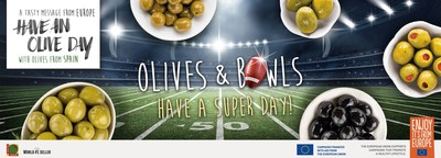 Olives from Spain launches the Big Game recipes with originality and flavor
