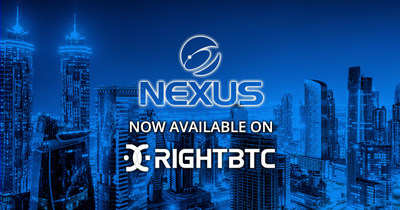 NEXUS Now Available on RightBTC