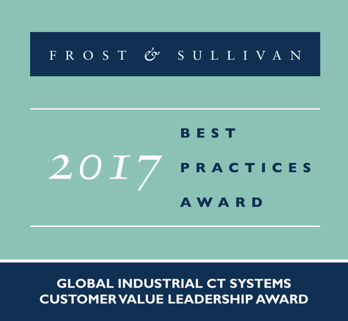 Frost & Sullivan recognizes The WENZEL Group with the 2017 Global Customer Value Leadership Award for its recently launched next-gen exaCT U system.