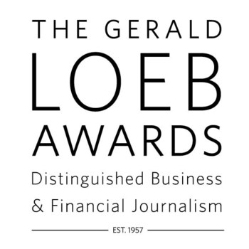 The Gerald Loeb Awards are the most prestigious honor in business journalism in the United States. They were established in 1957 by the late Gerald Loeb, a founding partner of E.F. Hutton. Loeb had a deep appreciation for the significant role that journalists fulfill in society and created the awards to encourage and support reporting on business and finance that will inform and protect both the private investor and the public. The Loeb Foundation is a 501(c)(3) nonprofit organization. (PRNewsfoto/UCLA Anderson School of Mgmt)