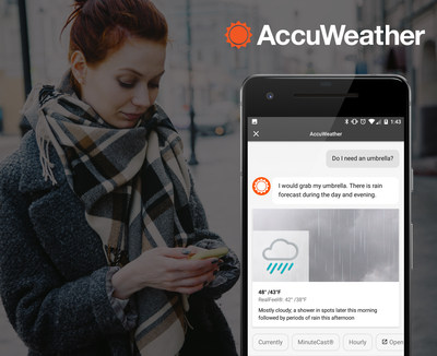 New AccuWeather App for the Google Assistant