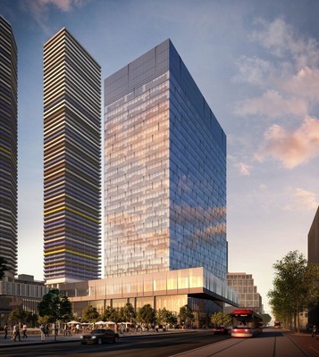 Menkes Commences Construction of New Head Office for LCBO on Toronto Waterfront (CNW Group/Menkes Developments Ltd.)