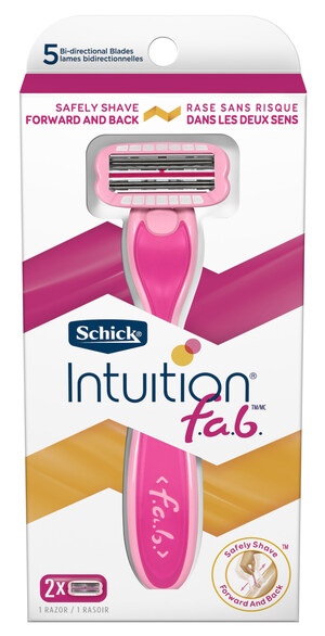 Schick Is Challenging Shave Behaviors With The First-Of-Its-Kind Bi-Directional Razor Designed To Shave Forwards And Backwards