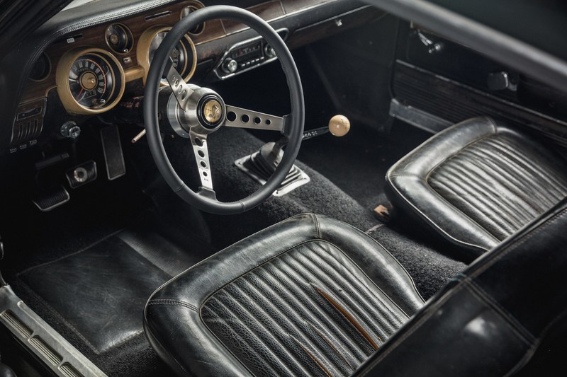 Original 1968 Mustang '559's interior. Courtesy of HVA, Casey Maxon