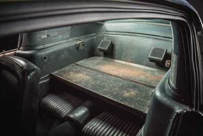 Original 1968 Mustang '559's interior. Courtesy of HVA, Casey Maxon