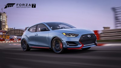 Hyundai Debuts 2019 Veloster Turbo and Veloster N in Forza Motorsport 7